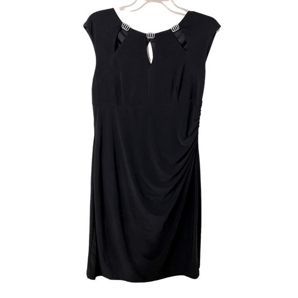 Scarlett Dresses & Skirts - NWOT…Scarlett Women's Black Sleeveless Cut Out Neck Party Cocktail D size 14☑️
